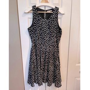 41 Hawthorn Black and White Polka Dot Dress
